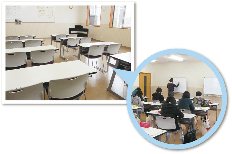 ひまわり幼児教育専門学院 講義室2