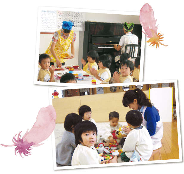 保育士・幼稚園教諭は、人間形成の大切な仕事